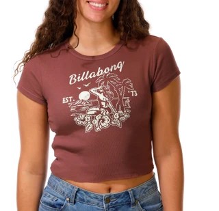 Thumbnail 1: BILLABONG Juniors Graphic Crop Tee 