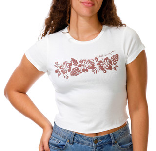 Thumbnail 1: BILLABONG Juniors Graphic Crop Tee 