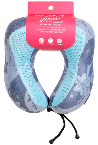 Thumbnail 2: ROXY Luxury Neck Pillow with Gel Foam - Floral Print 