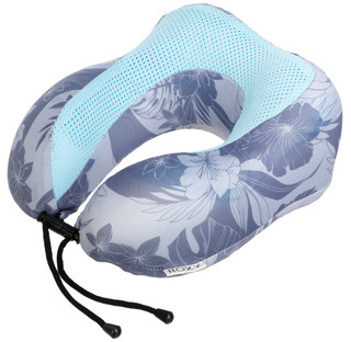 Thumbnail 1: ROXY Luxury Neck Pillow with Gel Foam - Floral Print 