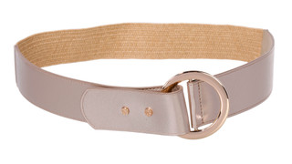 Thumbnail 1: ANNE KLEIN Snap Back Straw Stretch Belt 45MM 