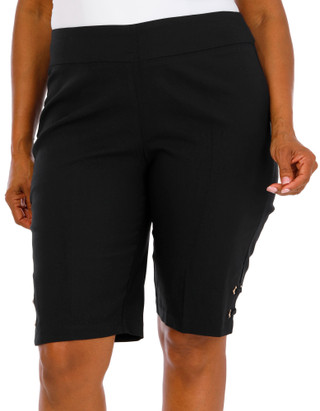Thumbnail 1: Zac & Rachel Women's Plus Skimmer Shorts  