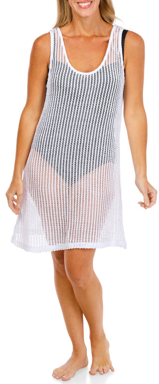 Thumbnail 1: J VALDI Women's Sleeveless Swim Coverup 