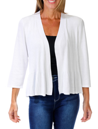 Thumbnail 1: ADRIENNE VITTADINI Women's Open Front Cardigan 