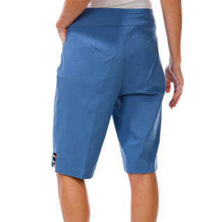 Thumbnail 2: Coral Bay Women's Solid Bermuda Shorts 