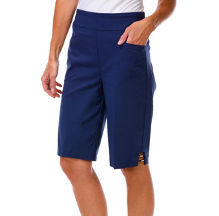 Thumbnail 1: Coral Bay Women's Solid Bermuda Shorts 
