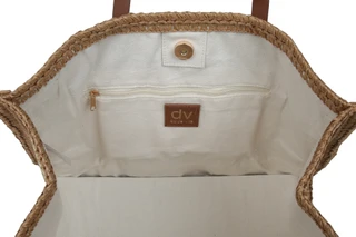 Thumbnail 3: DV By Dolce Vita Straw Multicolor Tote Bag 