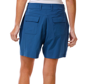 Thumbnail 2: REEL LEGENDS Women's Solid Expandable Waist Shorts  