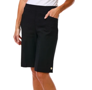 Thumbnail 1: Coral Bay Women's Gold Crest Rivet Hem Shorts  