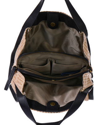Thumbnail 4: American Leather Co Auburn Novelty Triple Entry Convertible Crossbody Bag 