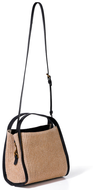 Thumbnail 5: American Leather Co Auburn Novelty Triple Entry Convertible Crossbody Bag 