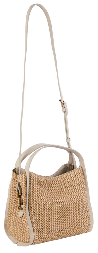 Thumbnail 3: American Leather Co Auburn Novelty Triple Entry Convertible Crossbody Bag 