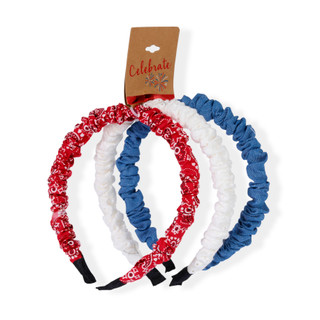Thumbnail 1: Celebrate America 250 Bandana Fabric Headband Set 