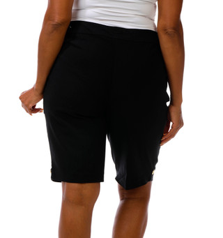 Thumbnail 3: Coral Bay Plus Flexible Waist Stretch Shorts 