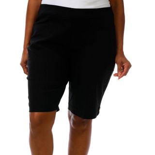 Thumbnail 4: Coral Bay Plus Flexible Waist Stretch Shorts 