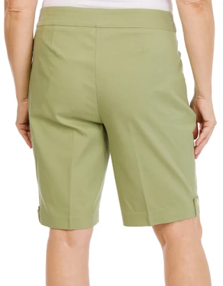 Thumbnail 3: Coral Bay Plus Flexible Waist Stretch Shorts 