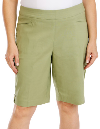 Thumbnail 1: Coral Bay Plus Flexible Waist Stretch Shorts 
