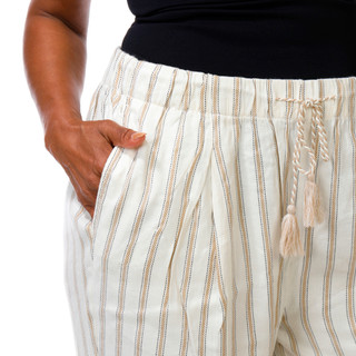Thumbnail 6: Liverpool Plus Pull-On Wide Leg Crop Trouser Pants 