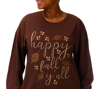 Thumbnail 5: Magical Season Plus Long Sleeve Embroidered Top 