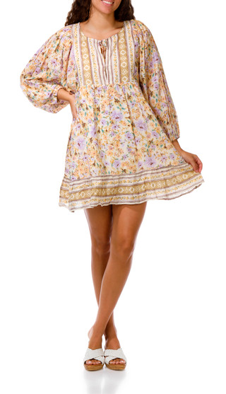 Thumbnail 1: BILLABONG Juniors Ambers Mini Dress 