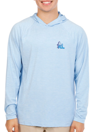 Thumbnail 4: REEL LEGENDS Men's Shoreline Cooling Hoodie 