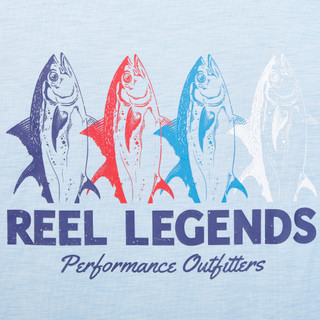 Thumbnail 5: REEL LEGENDS Men's Shoreline Cooling Hoodie 