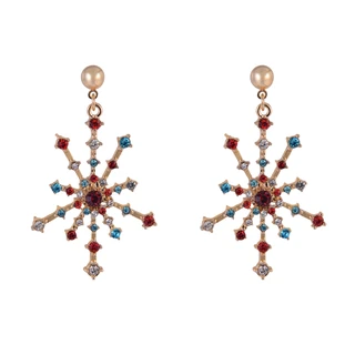 Thumbnail 1: Hallmark America 250 Firework Drop Earrings 