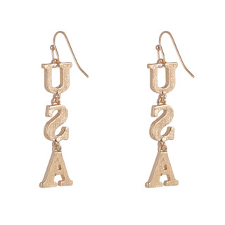 Thumbnail 2: Celebrate America 250 USA Drop Earrings 