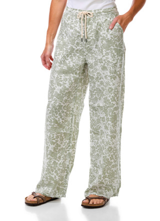 Thumbnail 1: FLAG & ANTHEM Women's Floral Print Wide Leg Pull On Pants 