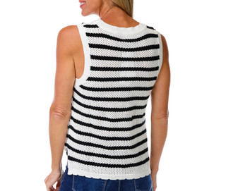 Thumbnail 2: FLAG & ANTHEM Women's Sleeveless Stripe Tank Top 