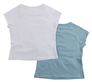 Thumbnail 2: 90 Degree Big Girls Active 2 Pk Tees 