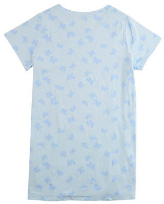 Thumbnail 2: JACLYN Plus Butterfly Print Pajama Dress 