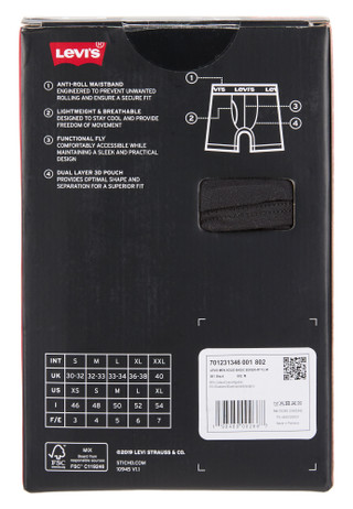 Thumbnail 2: Levi's Men's 4 Pk Boxer Briefs  