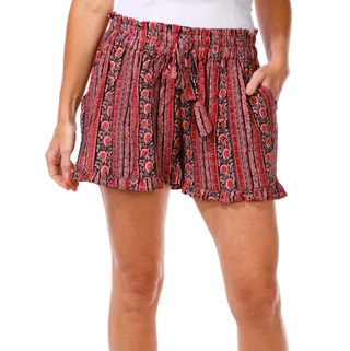 Thumbnail 1: Angie Juniors Pull On Ruffle Shorts  