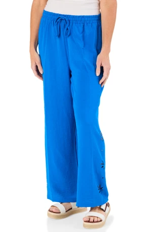 Thumbnail 1: Hope & Harlow Women's Solid Pull On Pants  