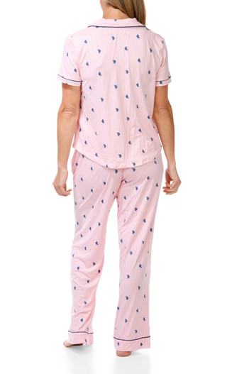 Thumbnail 2: U.S. Polo Assn. Women's 3 Pc Pajama Set  