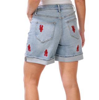 Thumbnail 2: Driftwood Women's Denim Shorts  