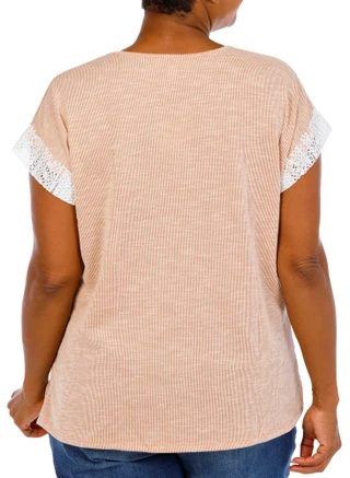 Thumbnail 3: Anneliese Women's Plus Star Top  