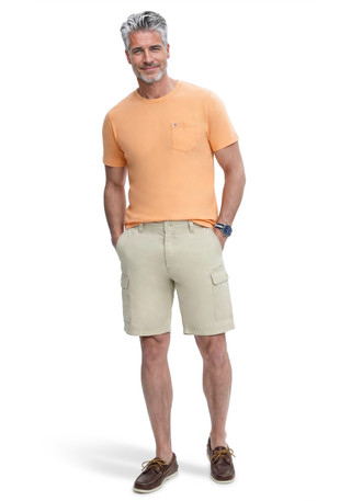 Thumbnail 2: Izod Golf Men's Pigment Dyed Golf Cargo Shorts 