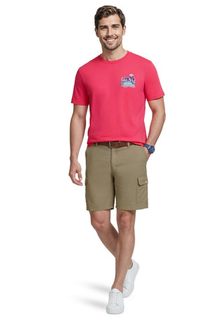 Thumbnail 2: Izod Golf Men's Pigment Dyed Golf Cargo Shorts 