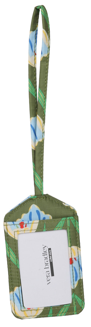 Thumbnail 1: Vera Bradley Essential Luggage Tag - Tulip Rows 