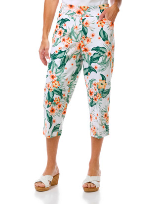 Thumbnail 1: Coral Bay Women's Printed Capris 