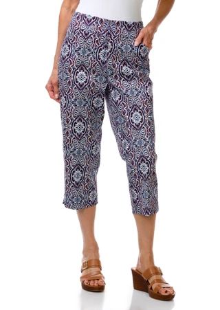 Thumbnail 1: Coral Bay Women's Printed Capris 