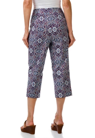 Thumbnail 2: Coral Bay Women's Printed Capris 