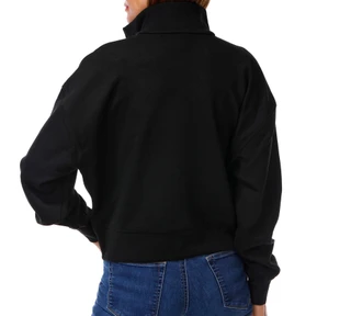 Thumbnail 3: Express Womens Long Sleeve Ribbed Half Zip Pullover Sweater 