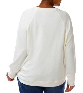 Thumbnail 4: Philosophy Plus Long Sleeve Football Season Sweater 
