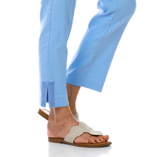 Thumbnail 3: Ruby Road Women's Solid Lace Hem Pants 