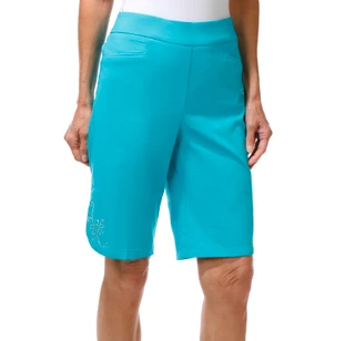 Thumbnail 1: Coral Bay Women's Solid Shorts  