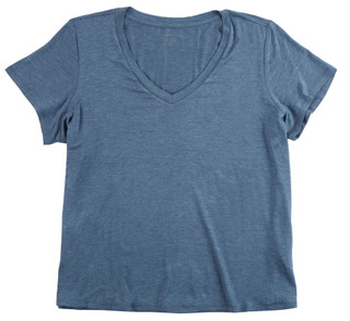 Thumbnail 1: Tahari Plus V-Neck Top 