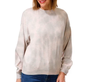 Thumbnail 1: Democracy Womens Long Sleeve Tie Dye Sweater 